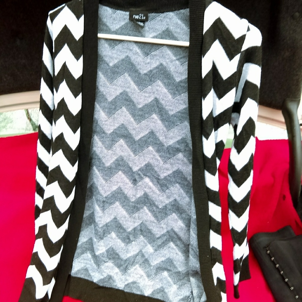 Chevron cardigan